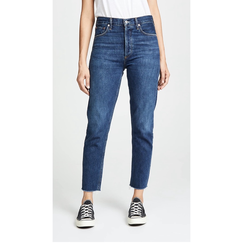Agolde Jamie High Rise Classic Ankle Jeans, Size 26